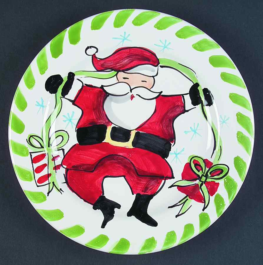 Jolly Salad Plate by Vietri (Italy)-1