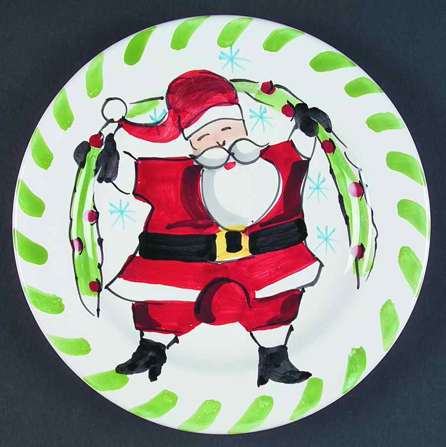 Jolly Salad Plate by Vietri (Italy)-1