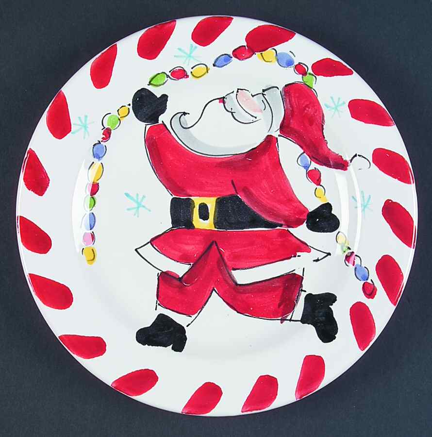 Jolly Salad Plate by Vietri (Italy)-1