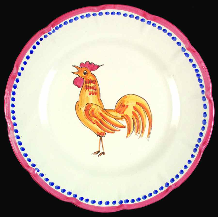 CEI4 Dinner Plate by Ceramica Artistica (CAS Vietri)-1