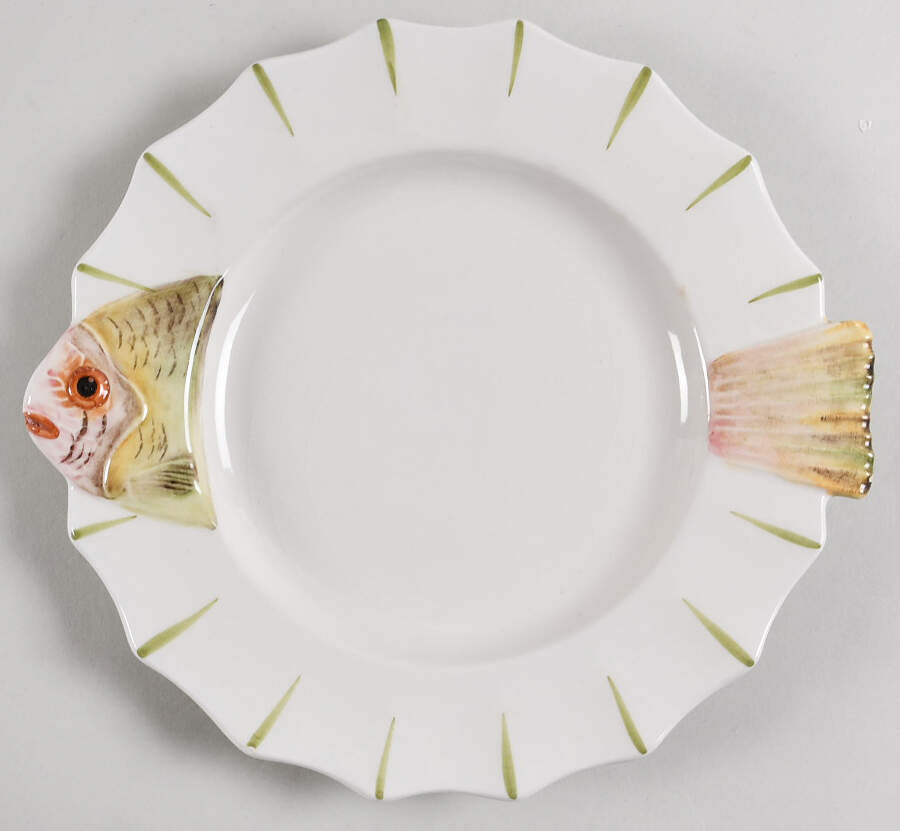 VIE58 Salad Plate by Vietri (Italy)-1