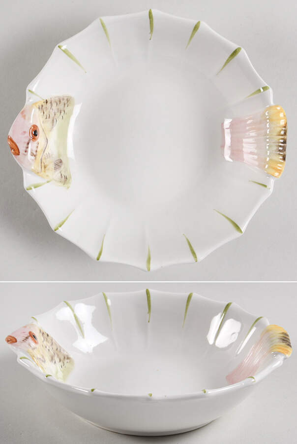 VIE58 Soup/Cereal Bowl by Vietri (Italy)-1