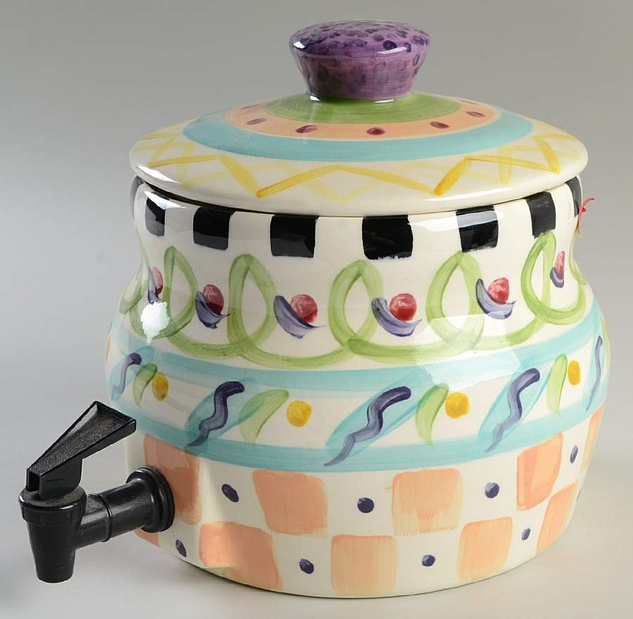 Razzle Dazzle Samovar & Lid by Vicki Carroll Studio-1