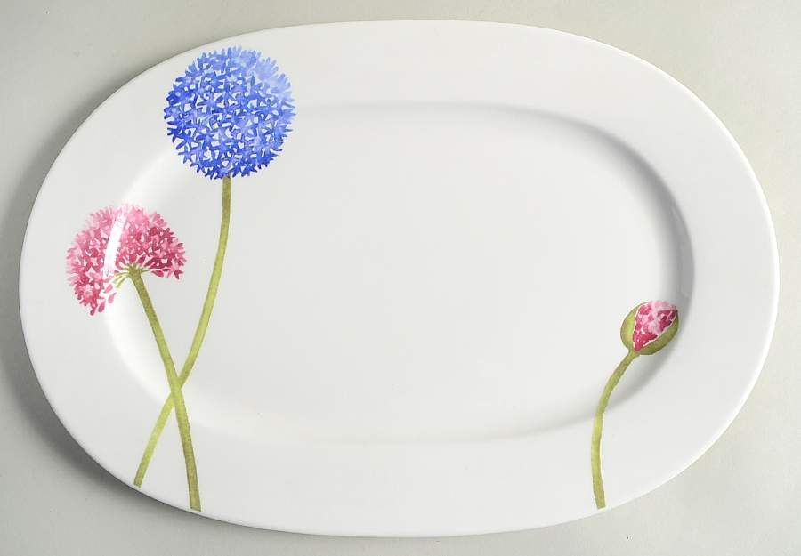Purple Sensation 13" Oval Serving Platter by Villeroy & Boch-1