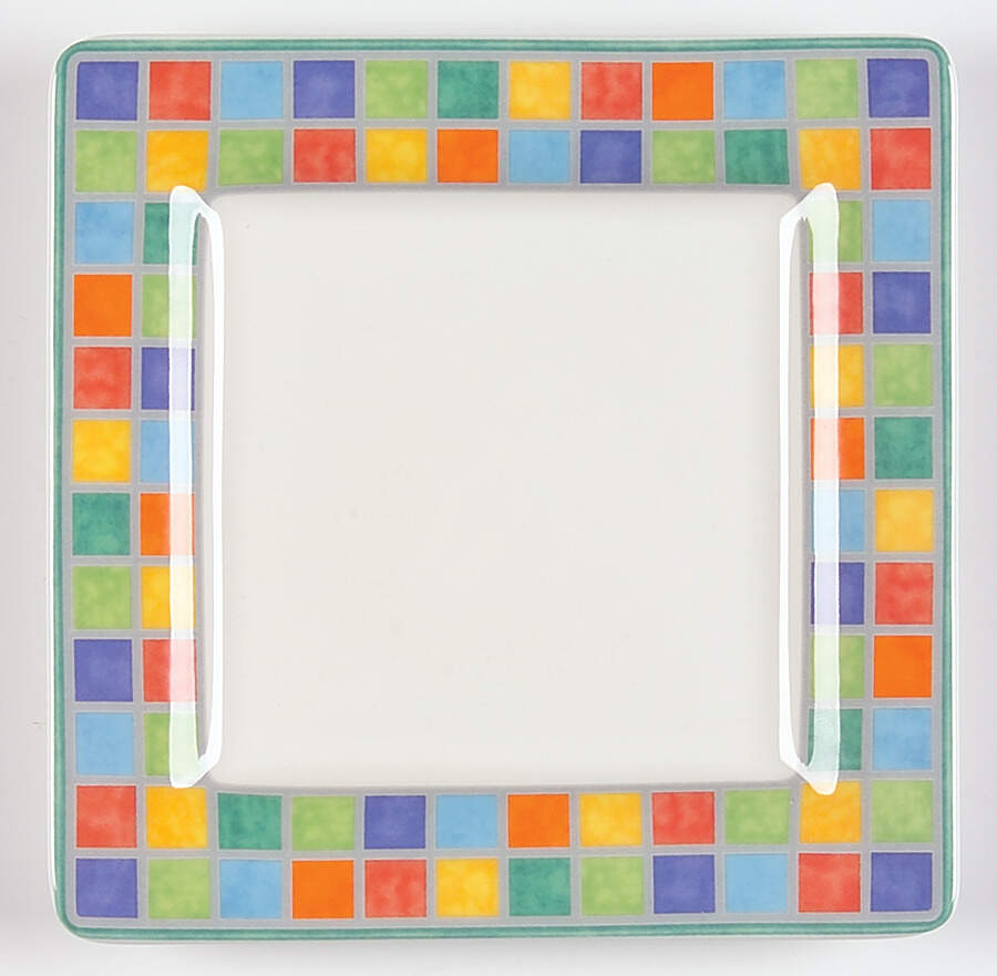 Twist Alea Quadro Bread & Butter Plate by Villeroy & Boch-1
