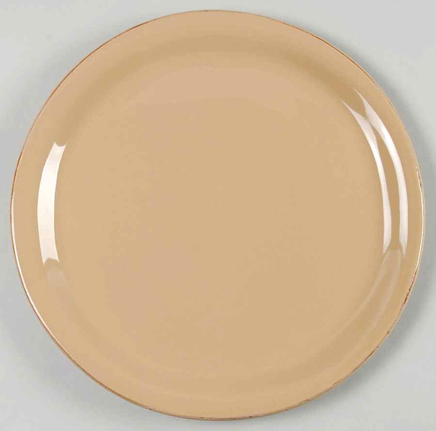 Cappuccino Dinner Plate by Vietri (Italy)-1