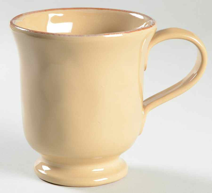 Cappuccino Footed Mug by Vietri (Italy)-1