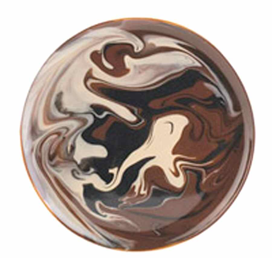 Marble Salad/Dessert Plate by Vietri (Italy)-1