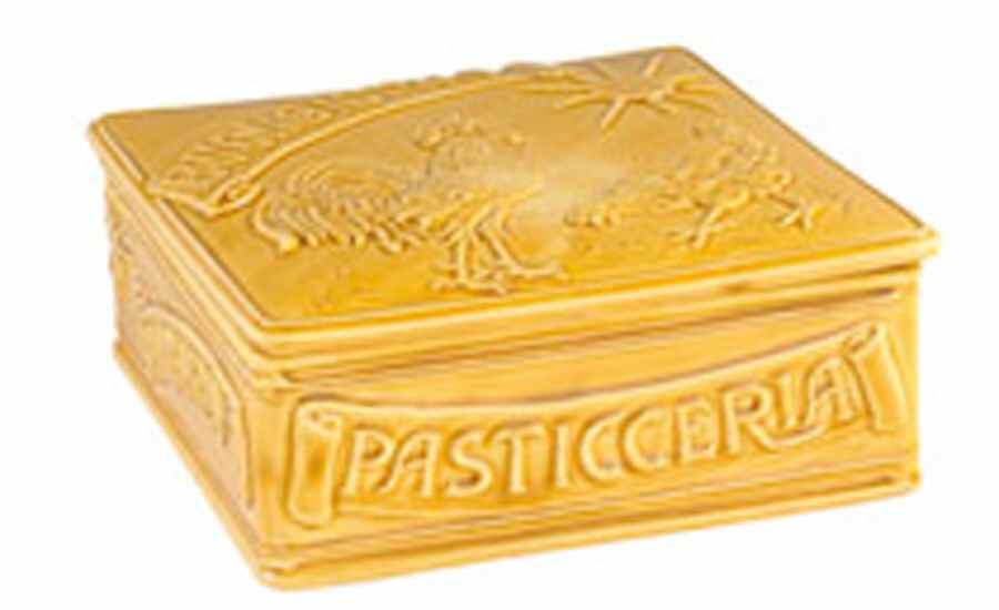Panorama Rectangular Box with Lid by Vietri (Italy)-1