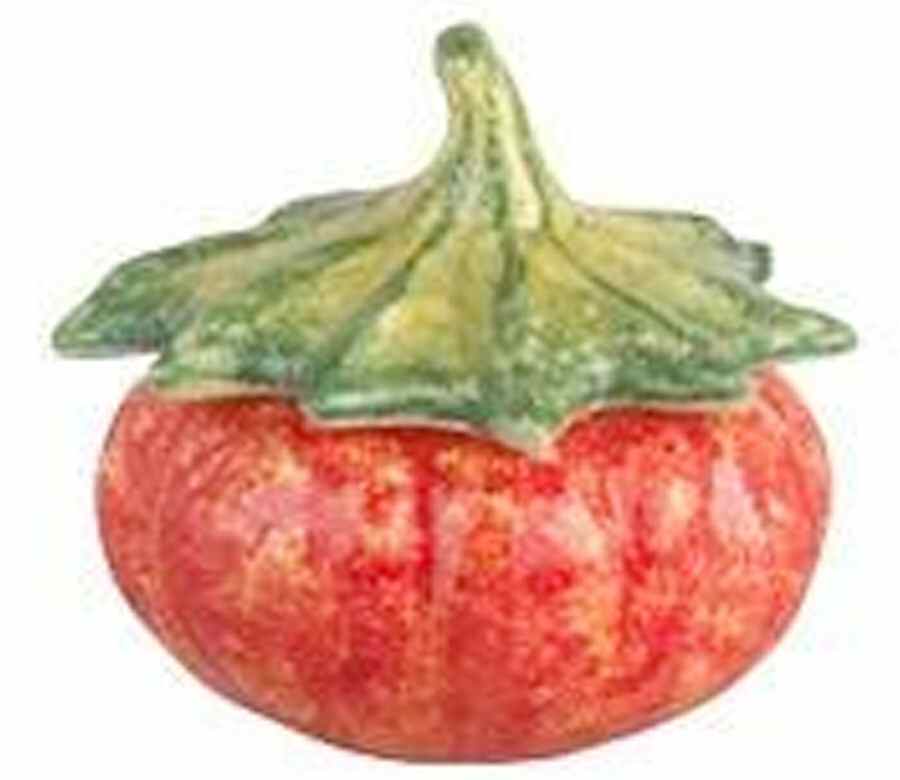 Sorrento Harvest 5" Round Box & Lid by Vietri (Italy)-1