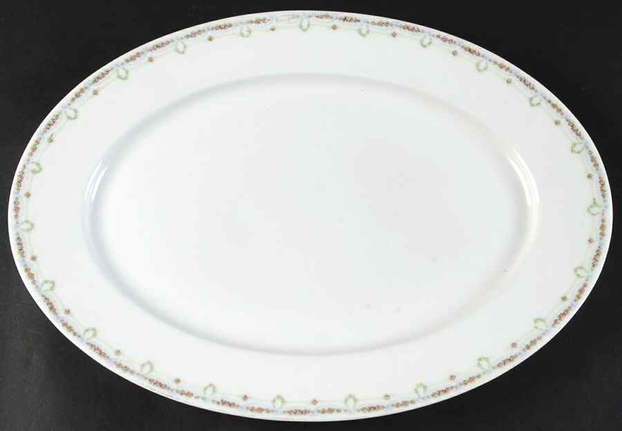 VTO151 16" Oval Serving Platter by Victoria (Austria)-1