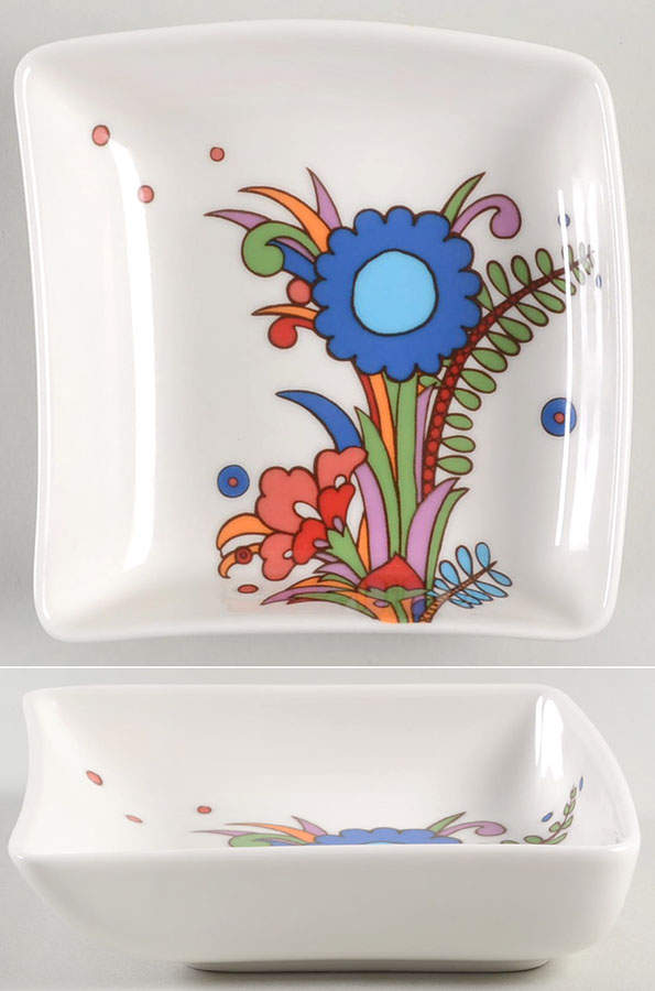 New Wave Acapulco 5" Square All Purpose Bowl by Villeroy & Boch-1