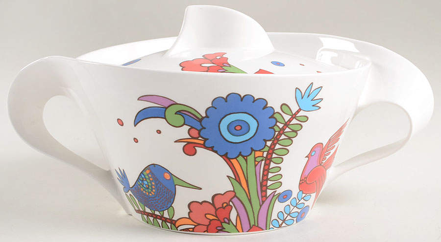 New Wave Acapulco Round Covered Vegetable by Villeroy & Boch-1