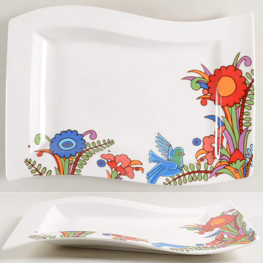 New Wave Acapulco 13" Gourmet Plate by Villeroy & Boch-1
