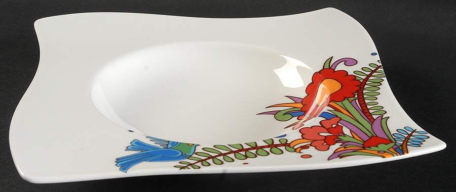 New Wave Acapulco Large Rim Soup Bowl by Villeroy & Boch-1