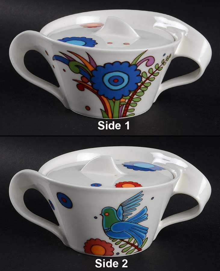 New Wave Acapulco Sugar Bowl & Lid by Villeroy & Boch-1