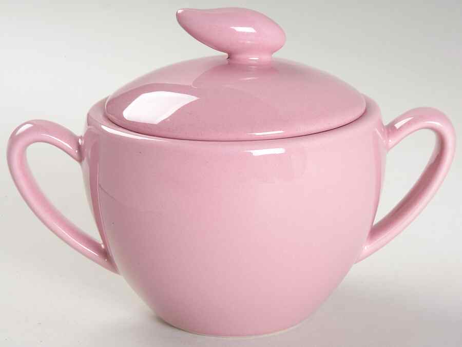 Impact Lavender (Pink) Sugar Bowl & Lid by Vista Alegre-1