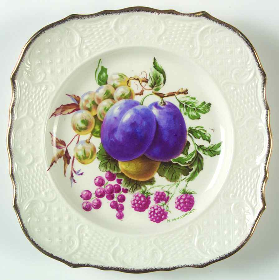 VOG122 Square Salad Plate by Vogue-1