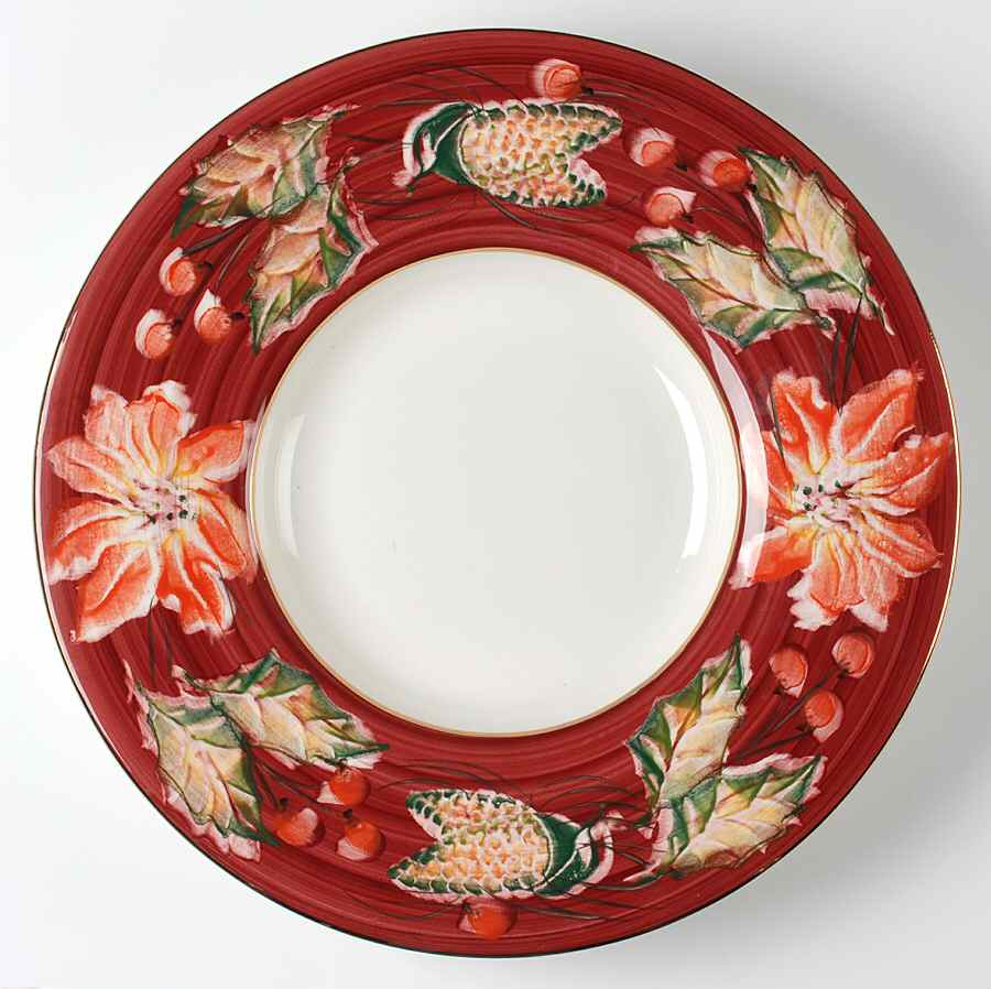 VAC17 18" Deep Round Platter by VARM Ceramica (Italy)-1