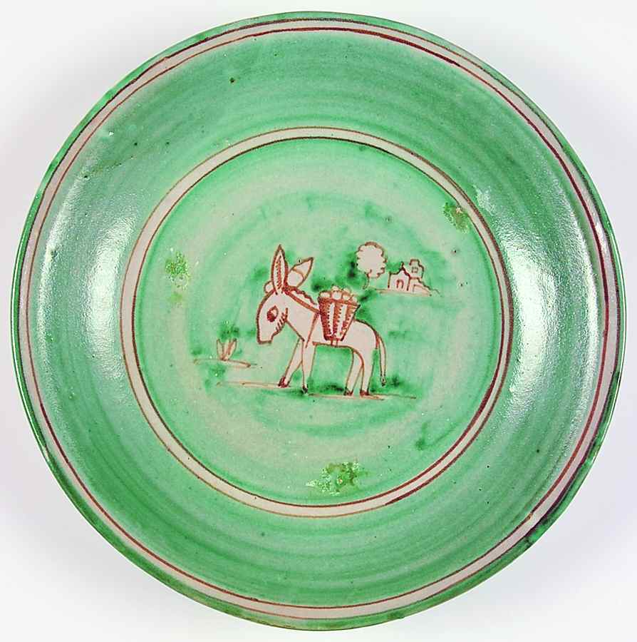VIE63 12" Deep Round Platter by Vietri (Italy)-1