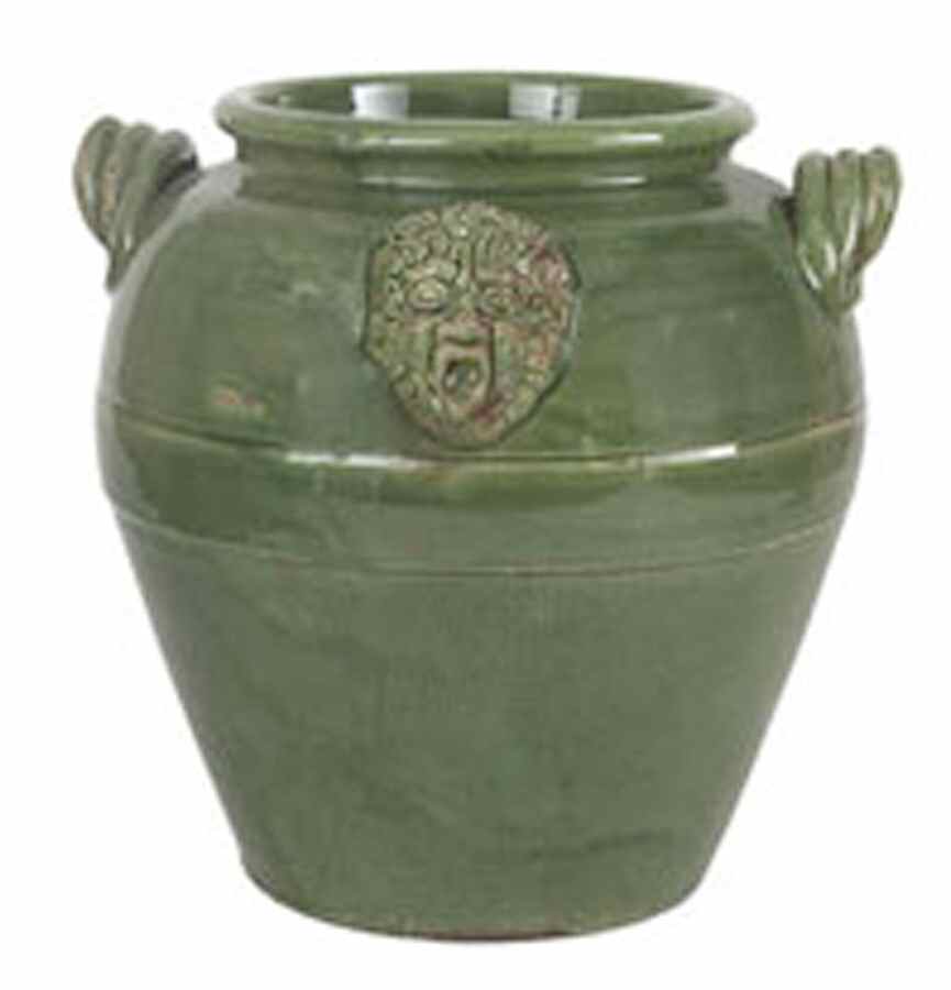 Roman Garden 14" Open Urn by Vietri (Italy)-1