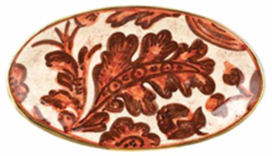Palatina 13" Oval Serving Platter by Vietri (Italy)-1