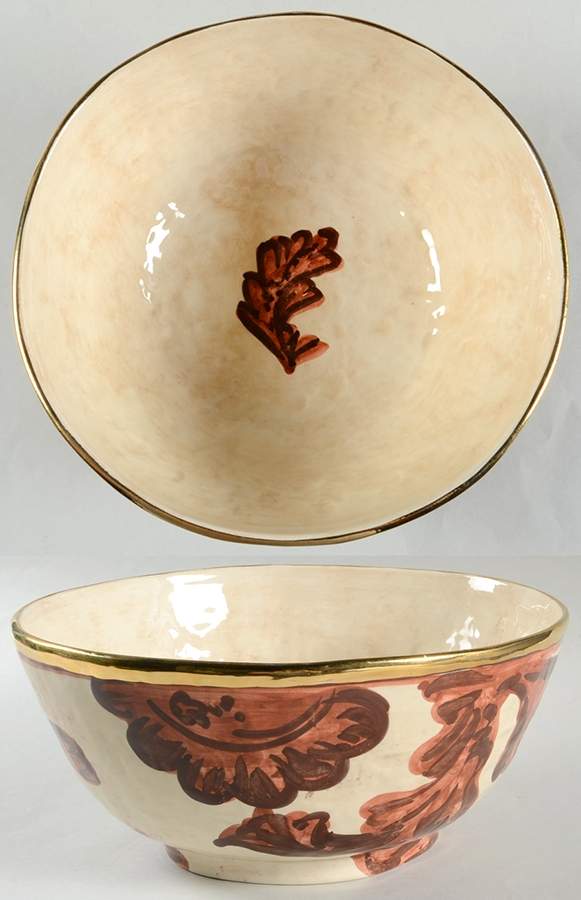 Palatina 10" Round Serving Bowl by Vietri (Italy)-1