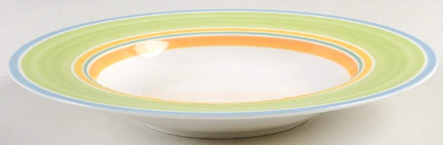 Carimbo Large Rim Soup Bowl by Villeroy & Boch-1
