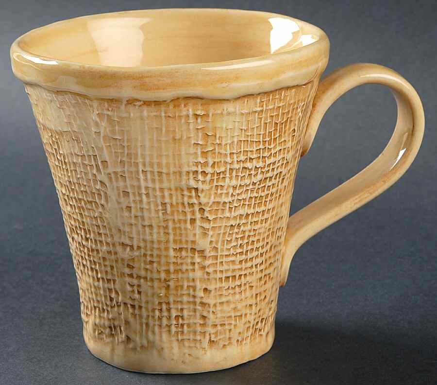 Jute Mug by Vietri (Italy)-1