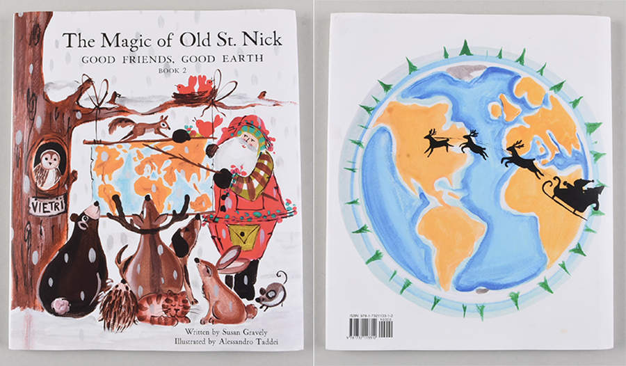 Old St Nick Book by Vietri (Italy)-1