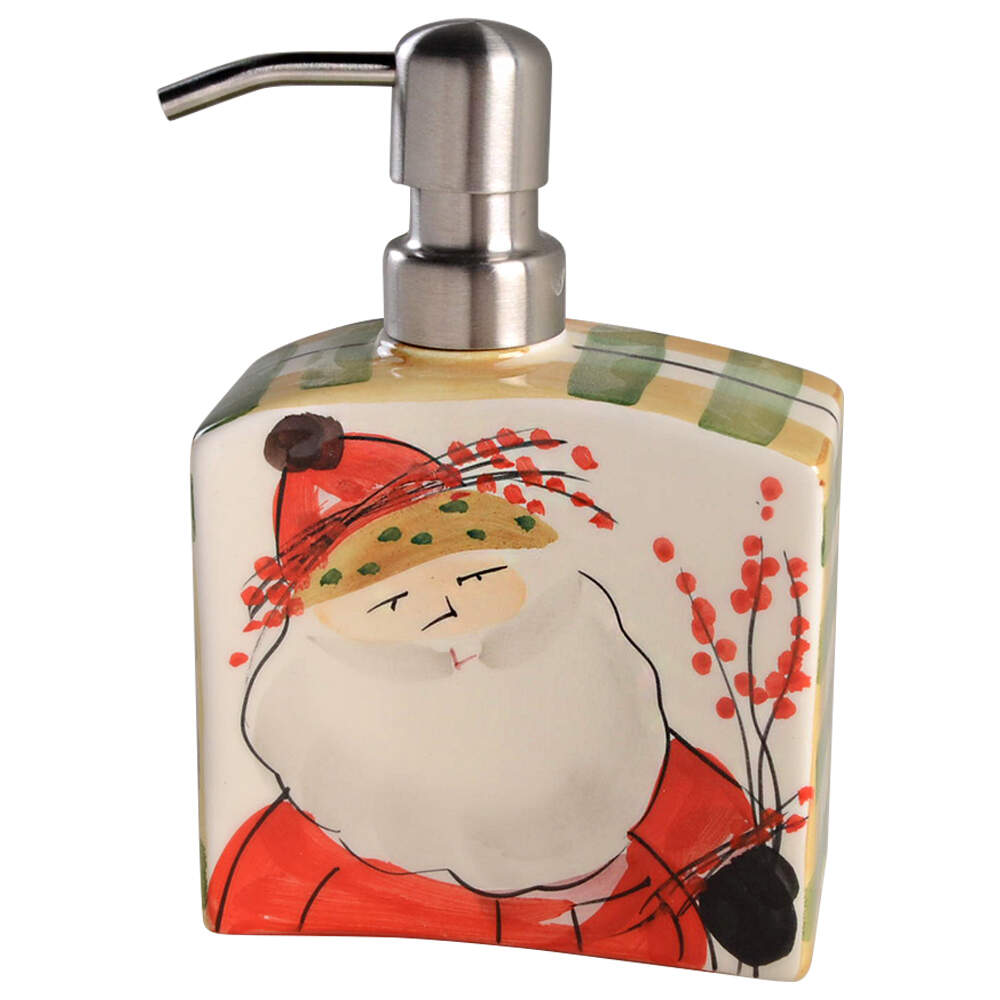 Old St Nick Lotion Dispenser by Vietri (Italy)-1