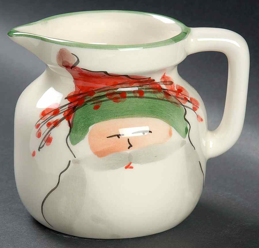 Old St Nick Creamer by Vietri (Italy)-1