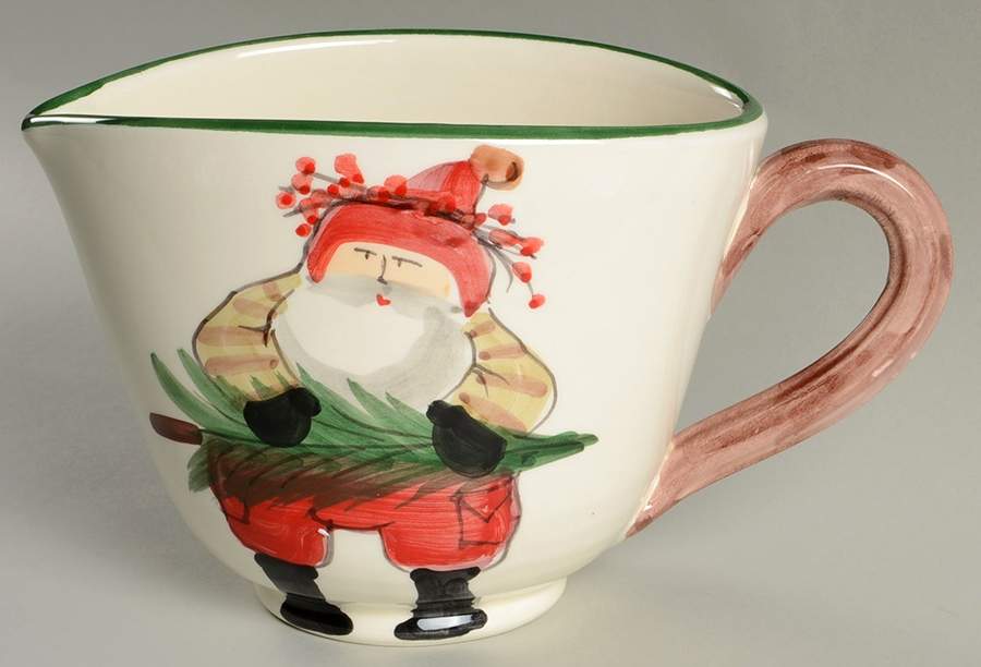 Old St Nick 40 Oz Pitcher by Vietri (Italy)-1