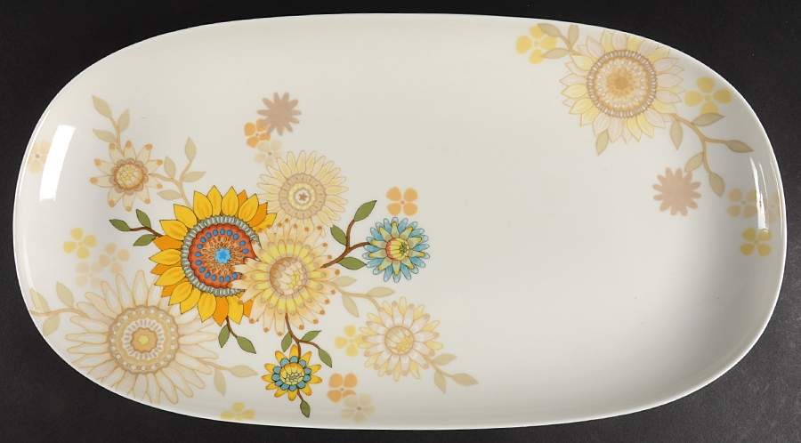 Helianthos 19" Oval Serving Platter by Villeroy & Boch-1
