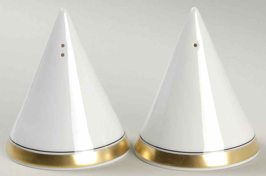 Domo Gold Salt & Pepper Set by Vista Alegre-1