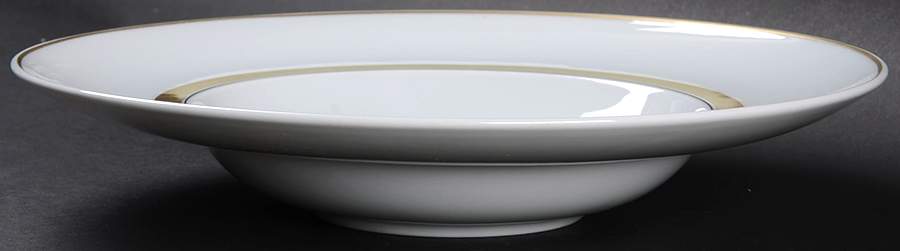 Domo Gold Large Rim Soup Bowl by Vista Alegre-1