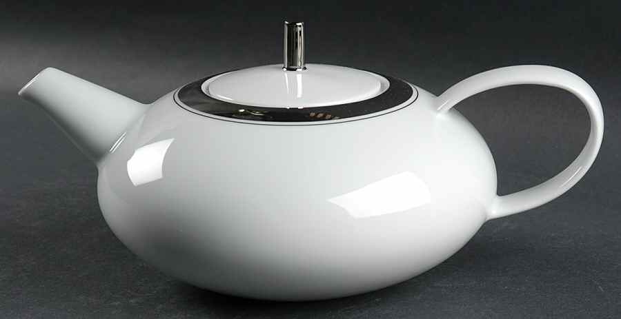 Domo Platinum Teapot & Lid by Vista Alegre-1
