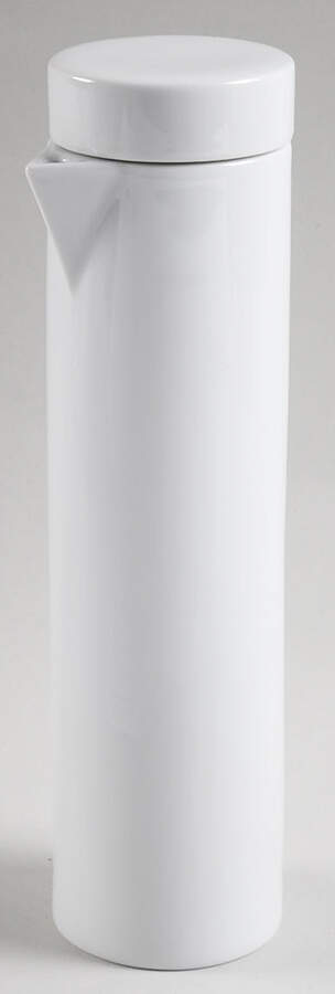 Domo White Vinegar Cruet and Stopper by Vista Alegre-1