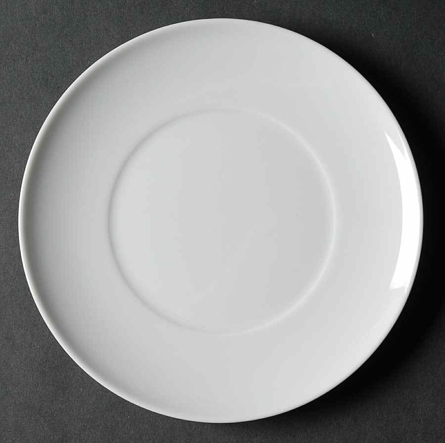 Domo White Bread & Butter Plate by Vista Alegre-1