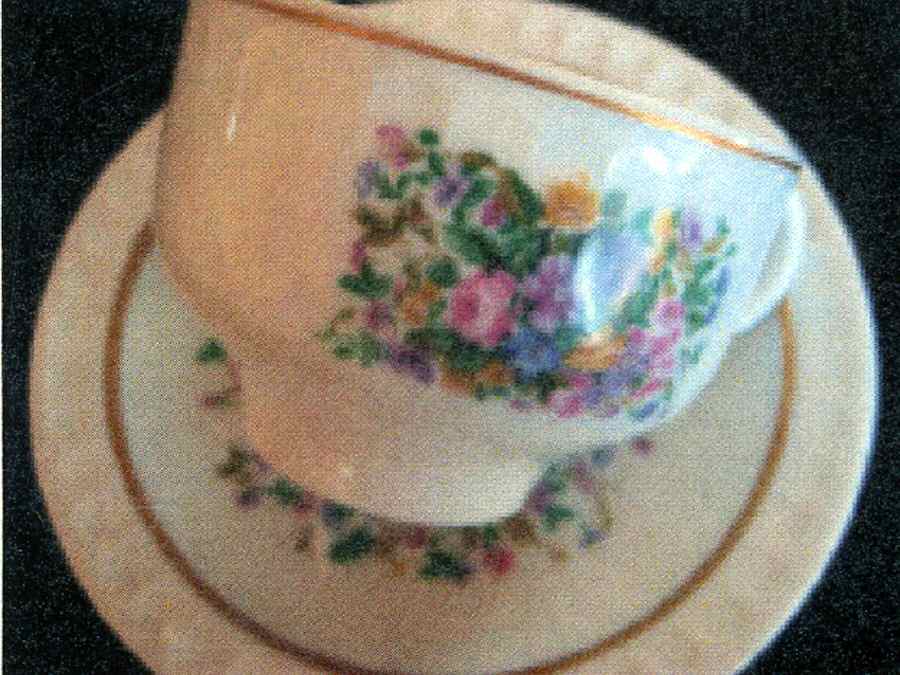 VIA91 Footed Cup & Saucer Set by Vista Alegre-1