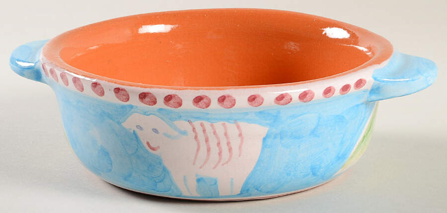 Campagna Sheep (Pecora) Individual Baker by Vietri (Italy)-1