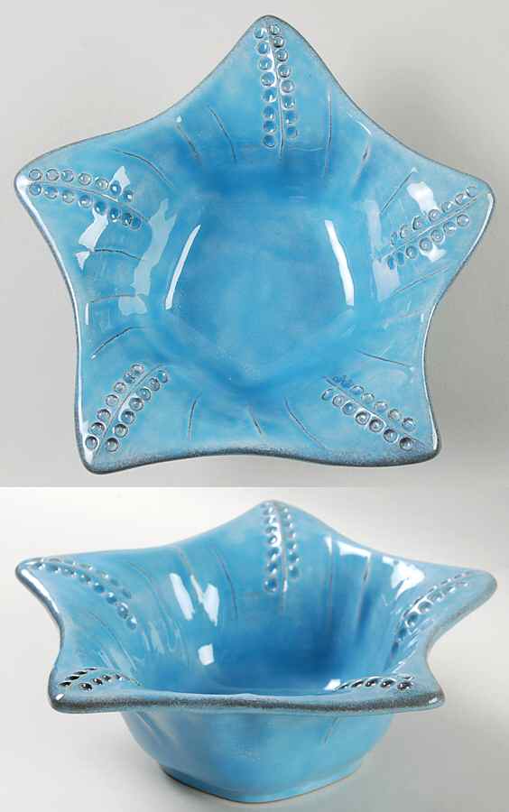 Incanto Mare Aqua Soup/Cereal Bowl by Vietri (Italy)-1