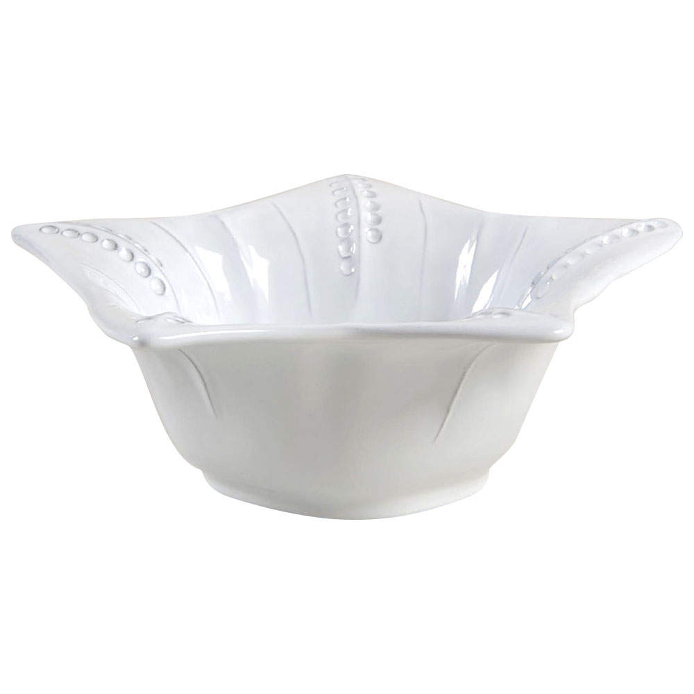 Incanto Mare White Soup/Cereal Bowl by Vietri (Italy)-1