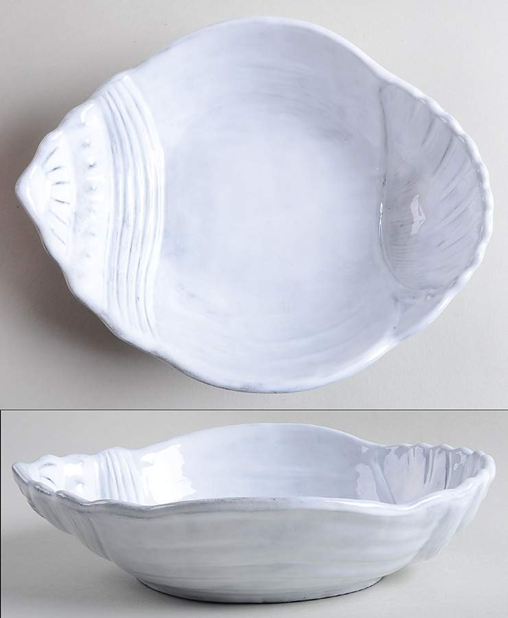 Incanto Mare White 10" Soup/Pasta Bowl by Vietri (Italy)-1