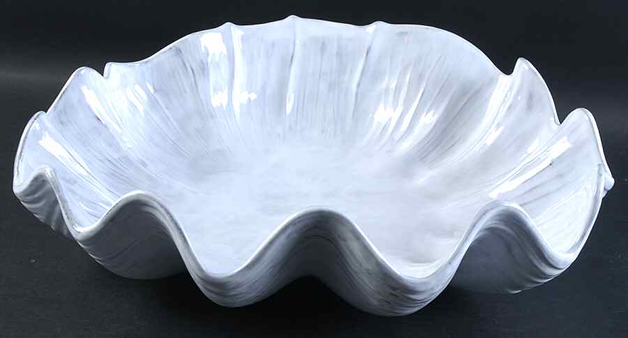Incanto Mare White Centerpiece by Vietri (Italy)-1