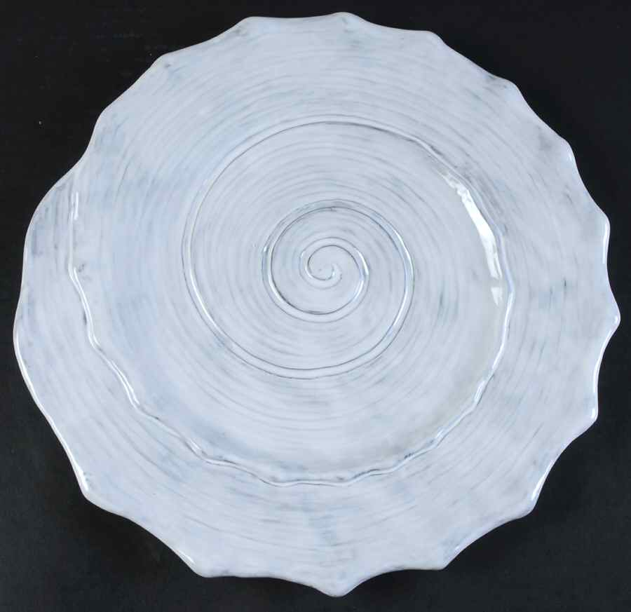Incanto Mare White Service Plate (Charger) by Vietri (Italy)-1