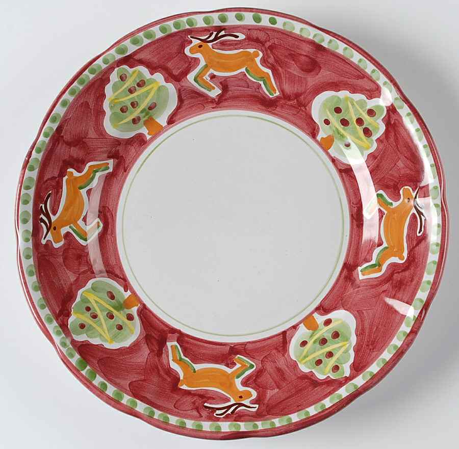Rudolfo Dinner Plate by Vietri (Italy)-1