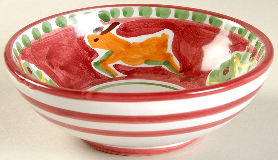 Rudolfo Child's Bowl by Vietri (Italy)-1