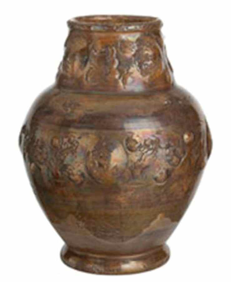 Luster 13" Vase by Vietri (Italy)-1