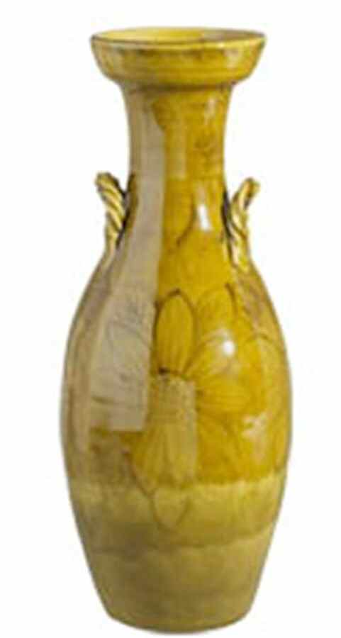 Artifact 13" Pillar Candleholder by Vietri (Italy)-1